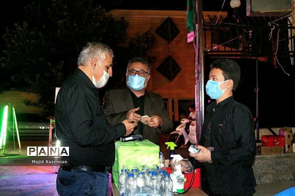 برگزاری مراسم سوگواری ایام محرم در سازمان دانش آموزی استان همدان