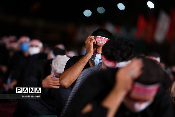عزاداری شب تاسوعا حسینی در هئیت ریحانه الحسین