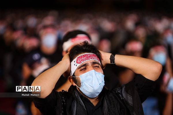 عزاداری شب تاسوعا حسینی در هئیت ریحانه الحسین