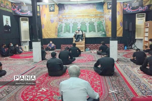 مراسم  روضه شب تاسوعا در مسجد خاتم الأنبیاء ( ص ) هیئت منتظران حضرت مهدی (عجّ) بوشهر