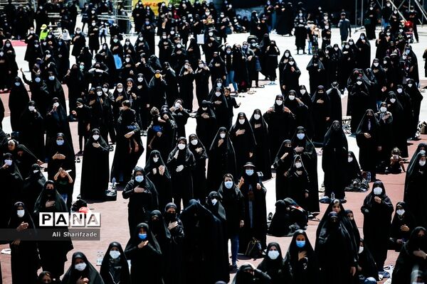 عزاداری تاسوعای حسینی در میدان امام حسین(ع)