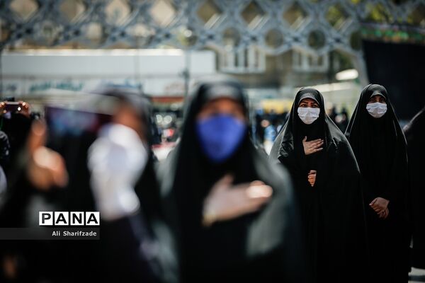 عزاداری تاسوعای حسینی در میدان امام حسین(ع)