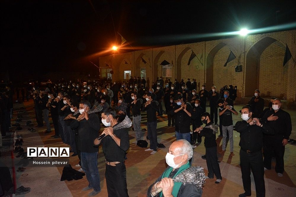 شب عاشورا در شهرستان خوسف
