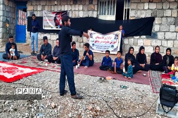 مراسم  ایام محرم در بین عشایر بختیاری توسط گروه جهادگران شهرستان امیدیه