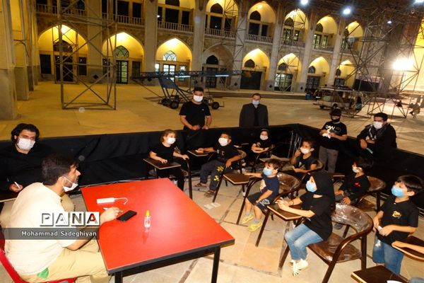 برگزاری مراسم غنچه های حسینی در کانون فرهنگی تربیتی آفتاب منطقه19