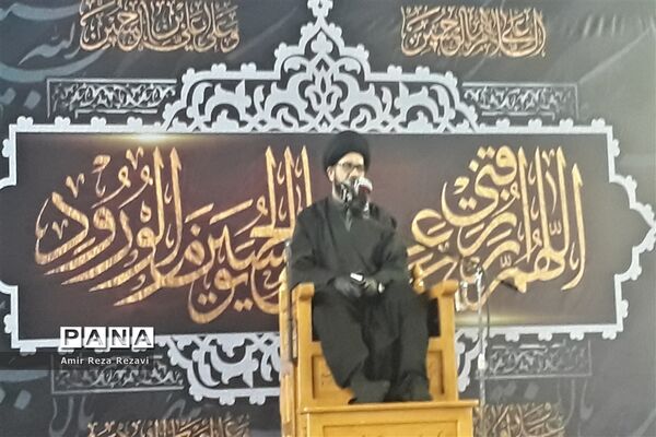 آیین سوگواری دهه دوم محرم در مصلای مهدیه امام خمینی (ره) اهواز