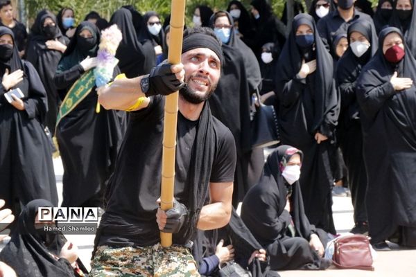 عزاداری عاشورا در امامزاده ابراهیم (ع) بابلسر