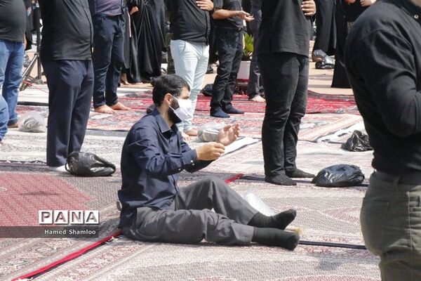 عزاداری عاشورا در امامزاده ابراهیم (ع) بابلسر