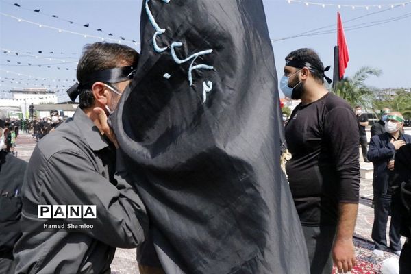 عزاداری عاشورا در امامزاده ابراهیم (ع) بابلسر