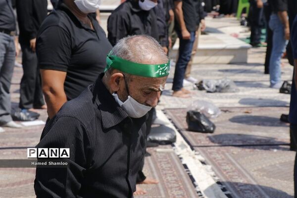 عزاداری عاشورا در امامزاده ابراهیم (ع) بابلسر