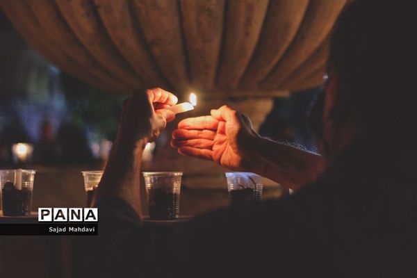 آیین شام غریبان در ساری