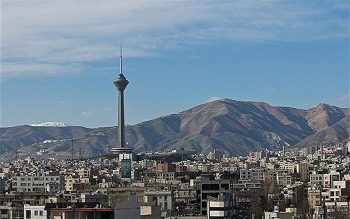 کیفیت هوای تهران در محدوده قابل قبول