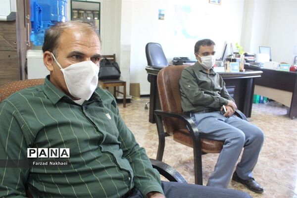 جلسه تخصصی پروژه مهر 99 اداره تربیت بدنی آموزش و پرورش استان بوشهر