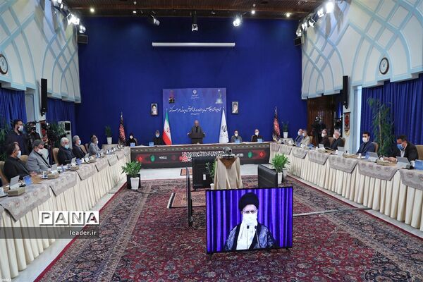 ارتباط تصویری سی و چهارمین اجلاس آموزش و پرورش با رهبر انقلاب