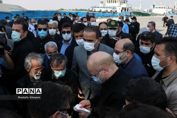 بازدید رئیس مجلس شورای اسلامی از آبادان و خرمشهر