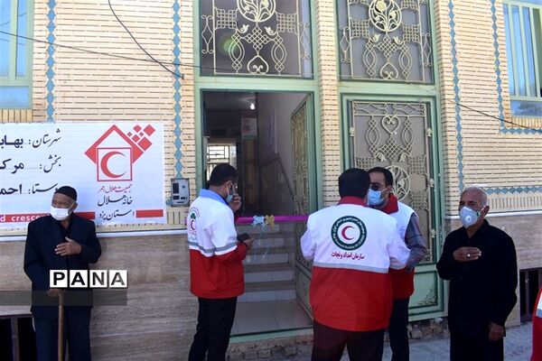 افتتاح نخستین خانه هلال شهرستان بهاباد دراحمد آباد