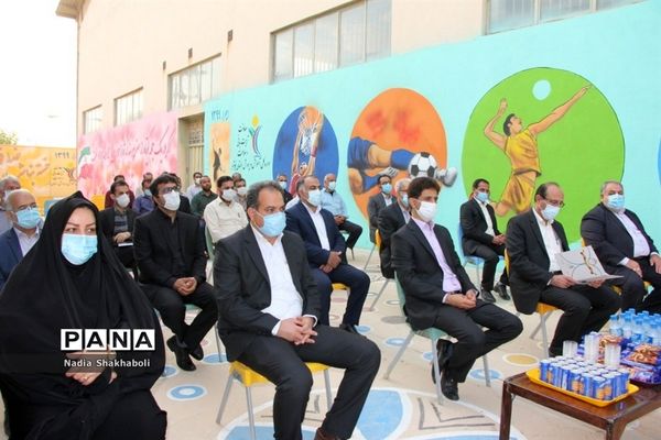 کاروان تجهیزات ورزشی مدارس استان بوشهر