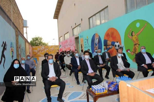 کاروان تجهیزات ورزشی مدارس استان بوشهر