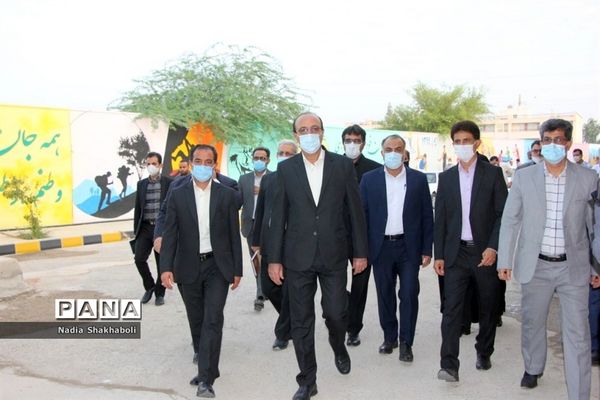 کاروان تجهیزات ورزشی مدارس استان بوشهر