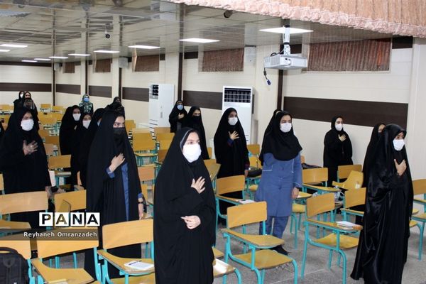 مانور بازگشایی دبیرستان شاهد حضرت معصومه(س) منطقه 10