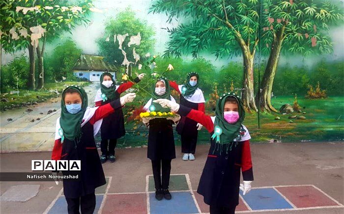 برگزاری آیین بازگشایی مدارس در منطقه ۲ تهران