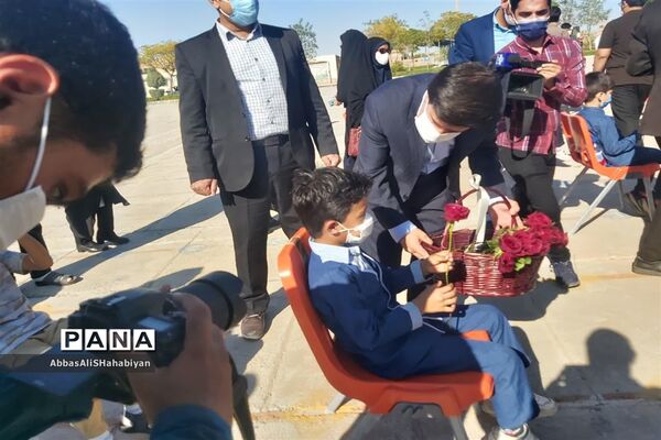 آیین بازگشایی مدارس در کاشمر