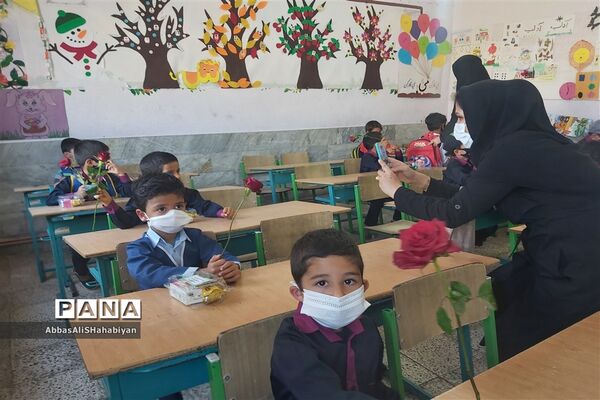 آیین بازگشایی مدارس در کاشمر