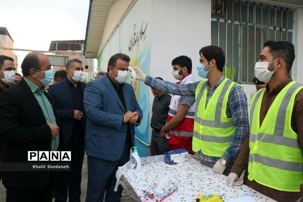 آیین بازگشایی مدارس مازندران