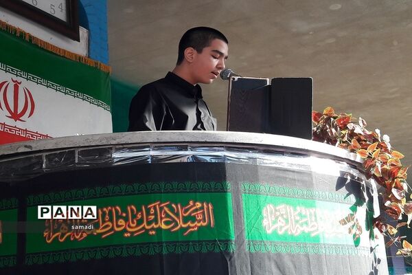 آیین بازگشایی مدارس در منطقه 13