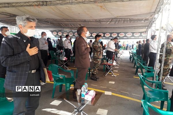 آیین بازگشایی مدارس در منطقه 13