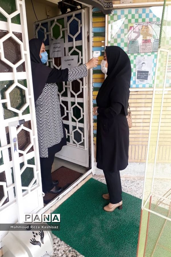 آیین بازگشایی مدارس در  ناحیه ۳ اهواز