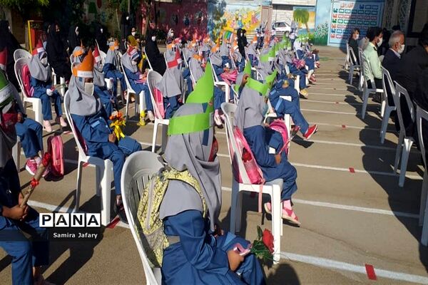 آیین بازگشایی مدارس شهرستان رزن