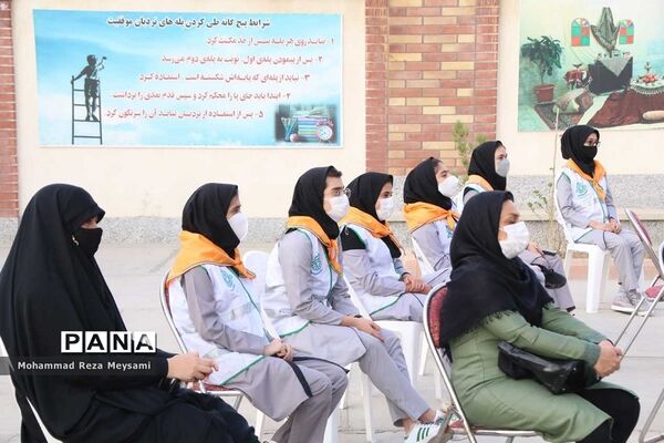 آیین نمادین آغاز سال تحصیلی جدید در سمنان