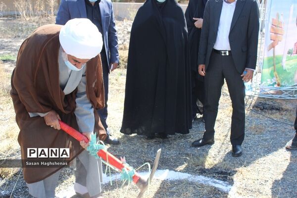 آیین کلنگ زنی هنرستان تربیت بدنی خیرساز امیر المومنین(ع) اسلامشهر