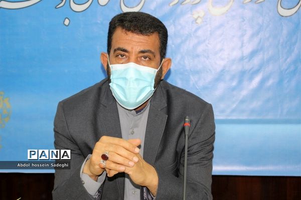 جلسه ویدئو کنفرانس مراسم  افتتاحیه جشنواره علمدار از مزار شهید سردار سلیمانی کرمان