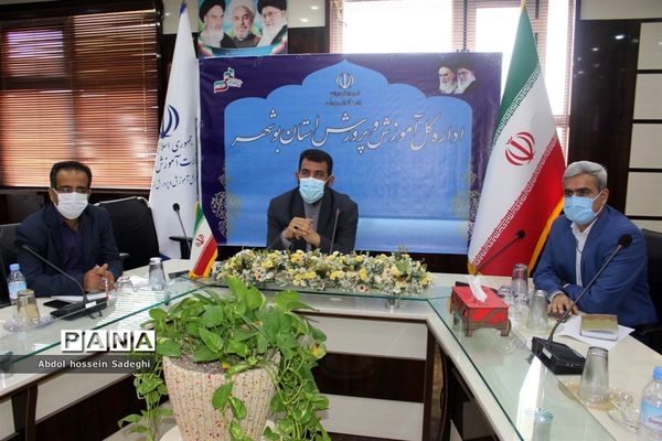 جلسه ویدئو کنفرانس مراسم  افتتاحیه جشنواره علمدار از مزار شهید سردار سلیمانی کرمان