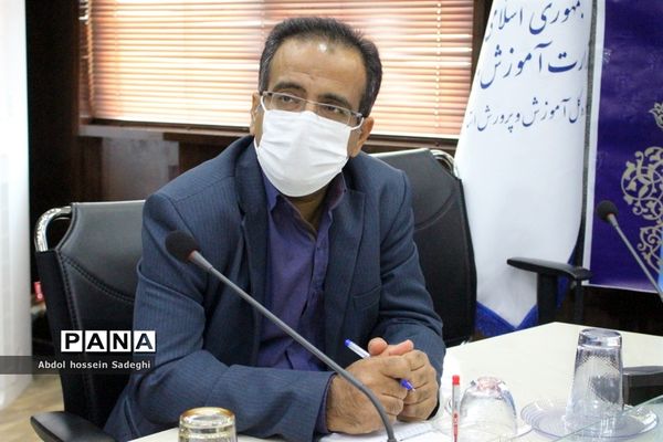 جلسه ویدئو کنفرانس مراسم  افتتاحیه جشنواره علمدار از مزار شهید سردار سلیمانی کرمان