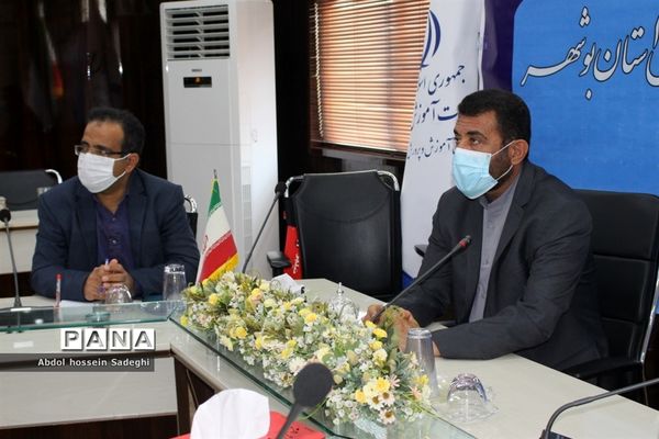 جلسه ویدئو کنفرانس مراسم  افتتاحیه جشنواره علمدار از مزار شهید سردار سلیمانی کرمان