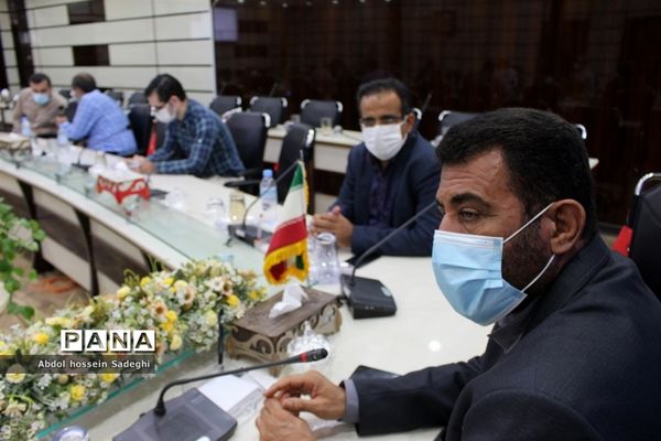 جلسه ویدئو کنفرانس مراسم  افتتاحیه جشنواره علمدار از مزار شهید سردار سلیمانی کرمان