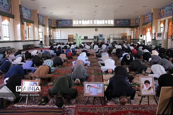 یازدهمین نمازجمعه سال 1399 هیات حسینی شهرستان خوسف