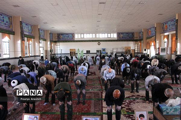 یازدهمین نمازجمعه سال 1399 هیات حسینی شهرستان خوسف