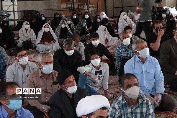 یازدهمین نمازجمعه سال 1399 هیات حسینی شهرستان خوسف