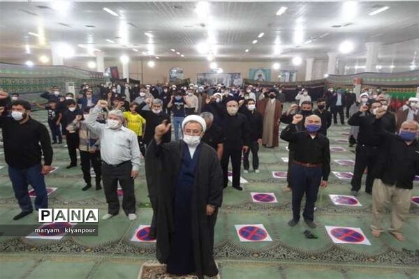 تجمع اعتراض آمیز مردم مسجدسلیمان در پی اهانت نشریه فرانسوی به پیامبر مکرم اسلام