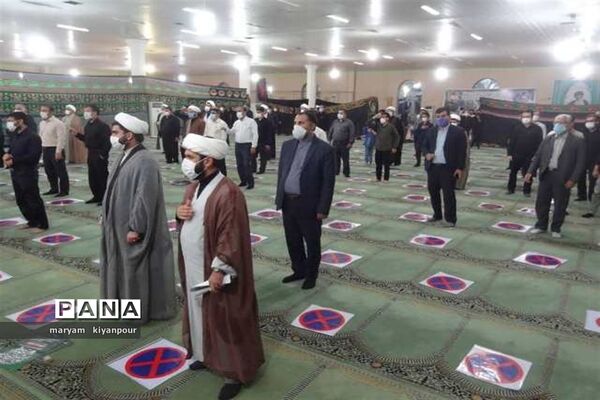 تجمع اعتراض آمیز مردم مسجدسلیمان در پی اهانت نشریه فرانسوی به پیامبر مکرم اسلام