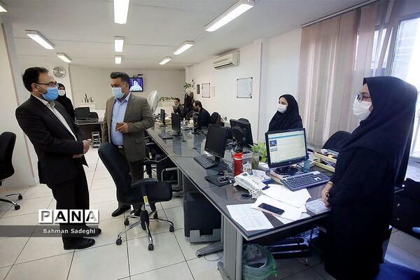 حضور مدیرکل دفتر انتشارات و فناوری آموزشی در خبرگزاری پانا