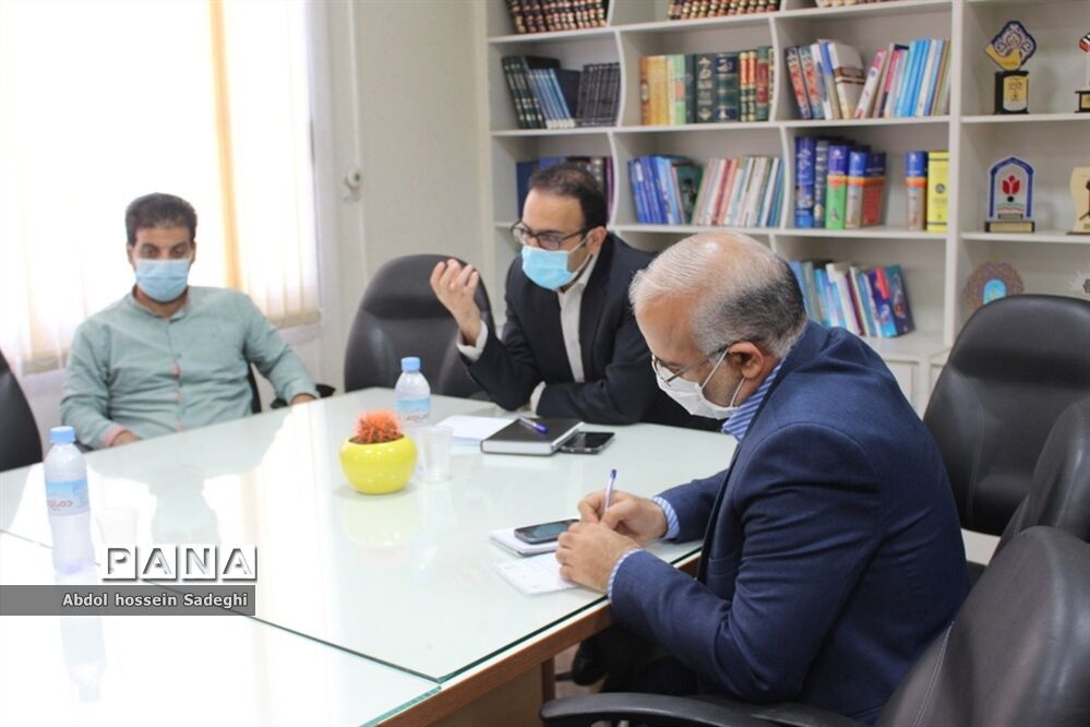 نشست هماهنگی بیست و یکمین پرسش مهر ریاست جمهورآموزش و پرورش استان بوشهر