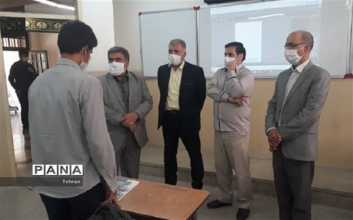 بازدیدمدیر کل امور شاهد و ایثارگران وزارت آموزش و پرورش از مدارس منطقه 3