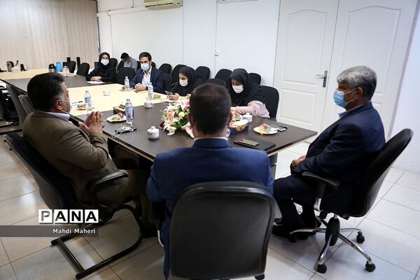 بازدید ابراهیم امینی، نایب رئیس شورای اسلامی شهر تهران از خبرگزاری پانا