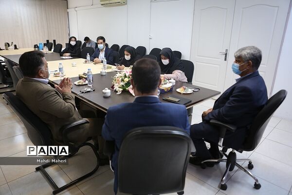 بازدید ابراهیم امینی، نایب رئیس شورای اسلامی شهر تهران از خبرگزاری پانا