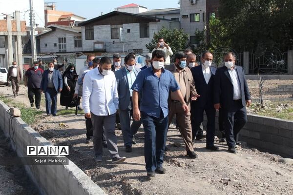 بازدید رییس سازمان نوسازی مدارس کشور از پروژه‌های نیمه‌تمام مازندران
